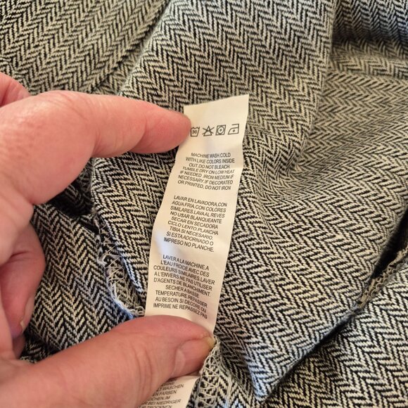 JustFab Gray Wide Leg Dress Pants - Picture 6 of 8